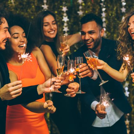 Murder mystery dinner celebration