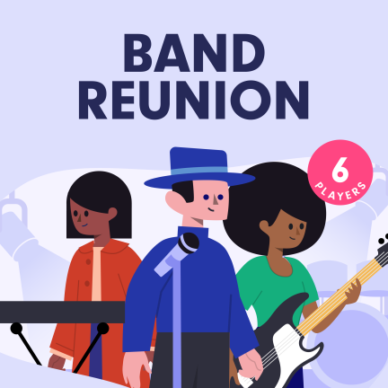 Band Reunion – 6 Player Murder Mystery Game