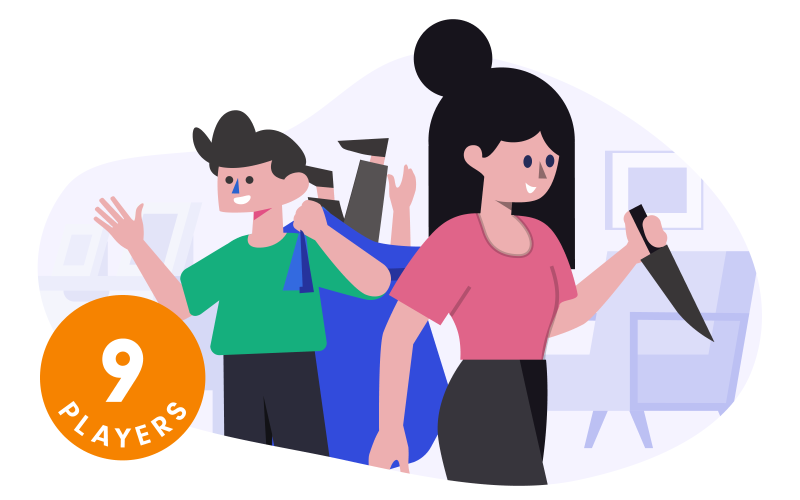 9 Player Murder Mystery Game