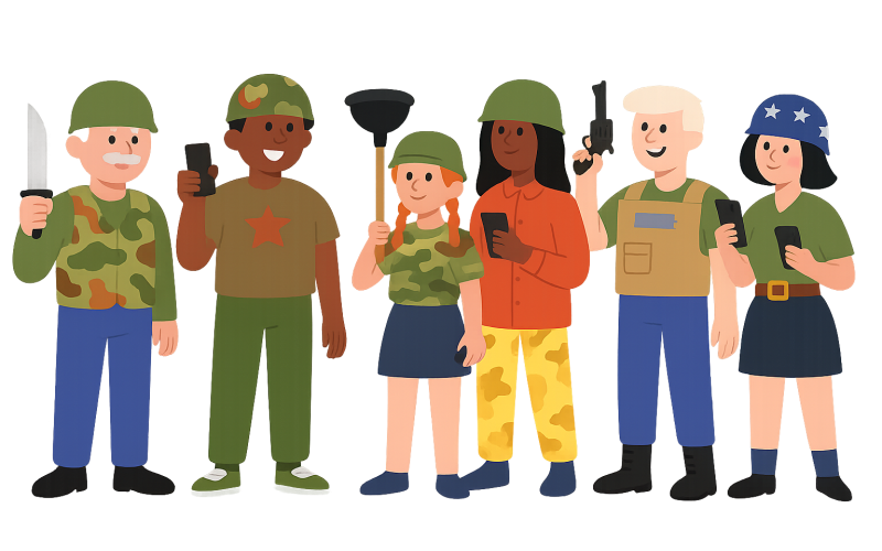 Heroes Reunited – 6 Player Murder Mystery Game Image