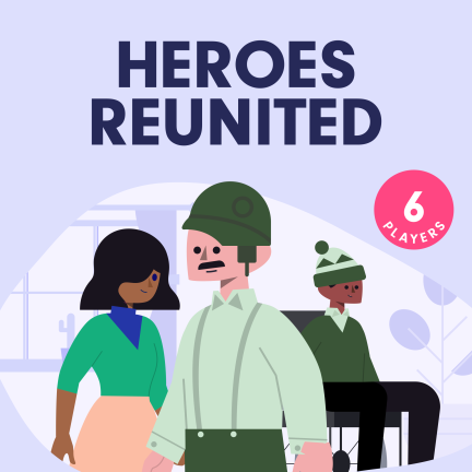 Heroes Reunited – 6 Player Murder Mystery Game